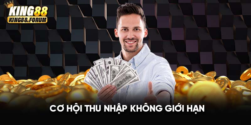 Thu nhập không giới hạn với mức hoa hồng rủng rỉnh tại nhà cái