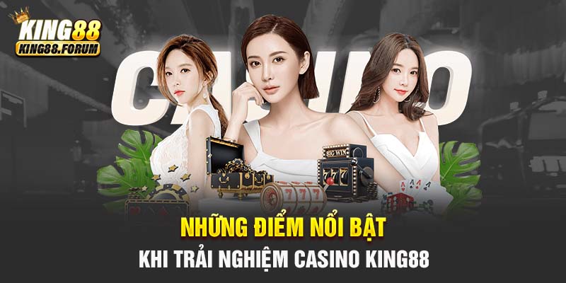 Casino King88 mang đến trải nghiệm giải trí tuyệt vời ngay từ lần truy cập đầu tiên