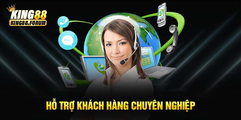 Hệ thống CSKH được đầu tư chuyên nghiệp, hỗ trợ khách chơi tận tình