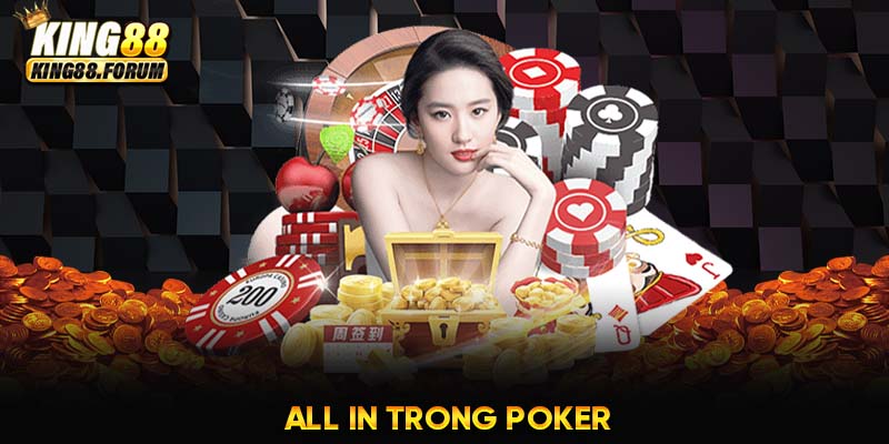 all in trong Poker